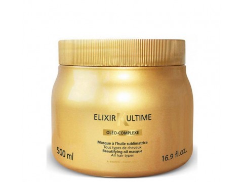 KERASTASE Kaukė Pažeistiems Plaukams Kerastase Elixir Ultime Oleo-Complexe Mask 500ml